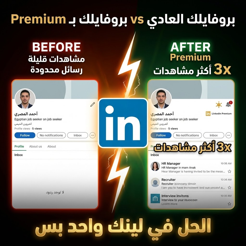 اشتراك Linkedin Premium